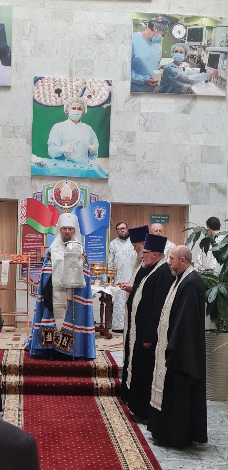 19 января 2026 в 10 и гцб состоиялась торжественная служба посвещенная празднику крещения господня