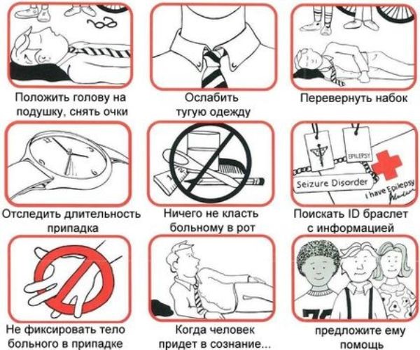 Реферат: Первая помощь при эпилепсии